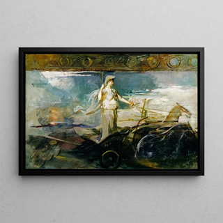 Abbott Handerson Thayer - Minerva in a Chariot.webp