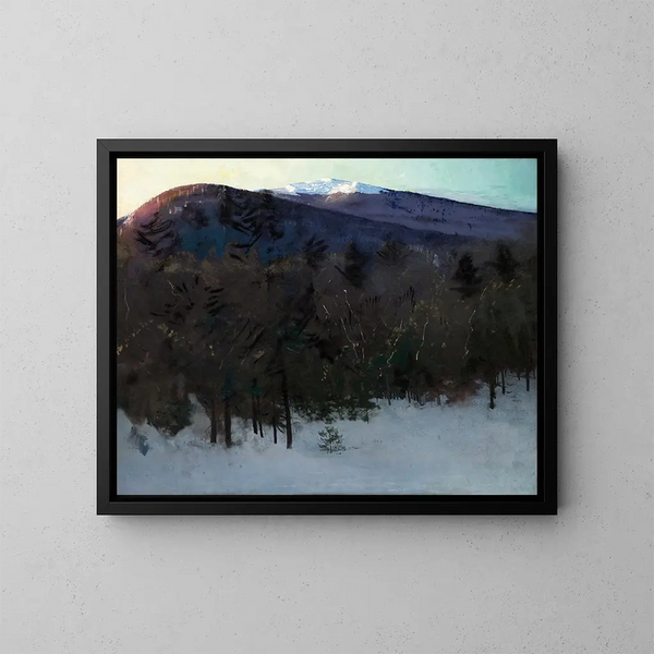 Mont Monadnock - Abbott Handerson Thayer — kehystetty taideteos seinällä