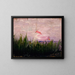 Étude de spatule rose pour le livre Camouflage dans le règne animal - Abbott Handerson Thayer — kehystetty taideteos seinällä