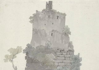 AbrahamLouisRodolphe Ducros - Exterieur van het graf van Ciceron tussen Itri en Gaeta.webp