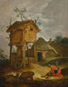 Cour de ferme avec pigeonnier - Abraham Bloemaert — näkymä teoksesta