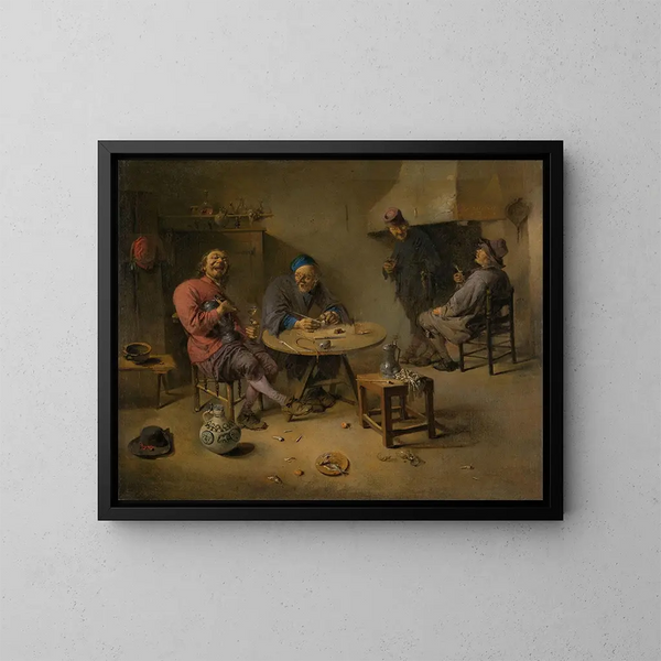 La Taverne - Abraham Diepraam — kehystetty taideteos seinällä