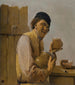 Le buveur - Abraham Diepraam — näkymä teoksesta