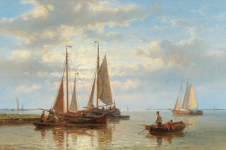 Abraham Hulk - Sailing Boats On Rough Seas.webp