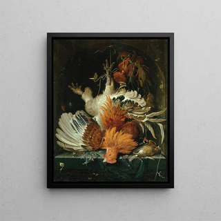 Abraham Mignon - Still Life with Dead Poultry.webp