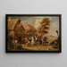 Foire de campagne - Abraham Teniers — kehystetty taideteos seinällä