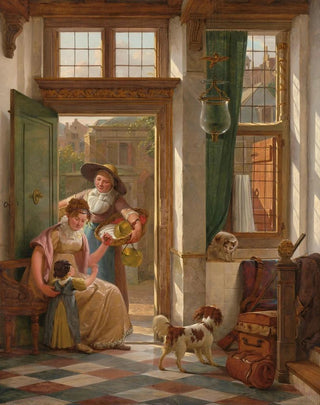 Abraham Van Strij - A Cherry Vendor at the Door.webp