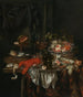 Banquet still life - Abraham van Beyeren — näkymä teoksesta