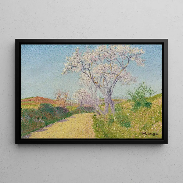 Achille Laug - La Route Aux Amandiers Fleuris.webp