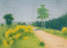 La Route de Belvèze vers le Relais - Achille Laugé — näkymä teoksesta
