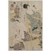 Maalauksen jäljennös Acte VII de la série Le Trésor des loyaux vassaux - Kitagawa Utamaro