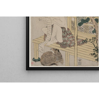 Acte VII de la série Le Trésor des loyaux vassaux - Kitagawa Utamaro | Reproduction Tableau Décoration murale affiche copie