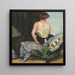 Acte de dos - Leo Putz — kehystetty taideteos seinällä