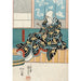 Maalauksen jäljennös Näyttelijä roolissaan Ashikaga Yorikane Date Kurabe Okuni Kabuki - Utagawa Kuniyoshi