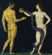 Adam ja Ève - Franz von Stuck — näkymä teoksesta