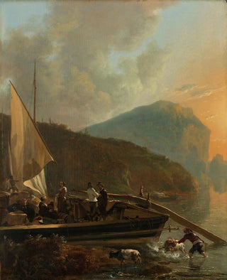 Adam Pynacker - Italianate River Landscape.webp