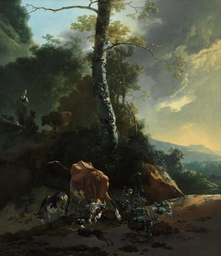 Adam Pynacker - Landscape with enraged ox.webp