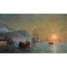Maalauksen jäljennös Hyvästi ennen kuin hän lähtee matkalleen Port Palosissa Espanjassa - Ivan Konstantinovich Aivazovsky
