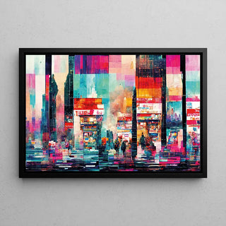 Tableau Abstrait - Pièces du futur