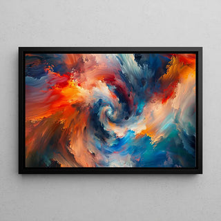 Tableau abstrait - Tourbillon Chromatique