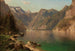 Königssee-maalaus - Adolf Chwala — näkymä teoksesta