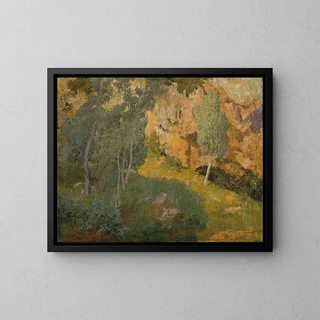 Adolf Gross - Sonniges Felsental.webp