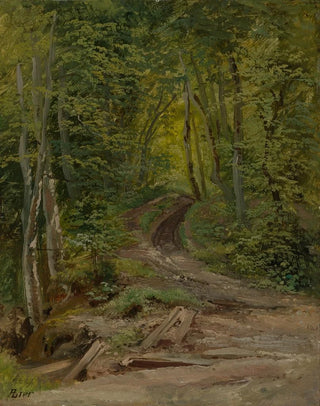 Adolf Heinrich Lier - Waldinneres.webp