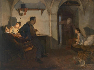 Adolf Karpellus - Lndliche Interieurszene.webp