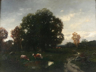 Adolf Kaufmann - Khe auf der Weide.webp
