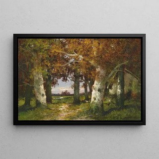 Adolf Kaufmann - Waldlandschaft.webp