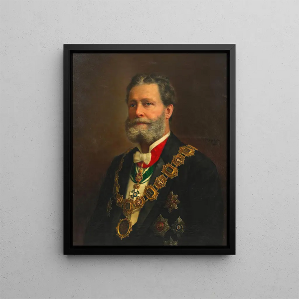 Dr Karl Lueger Wiener Bürgermeister - Adolf Mayerhofer — kehystetty taideteos seinällä