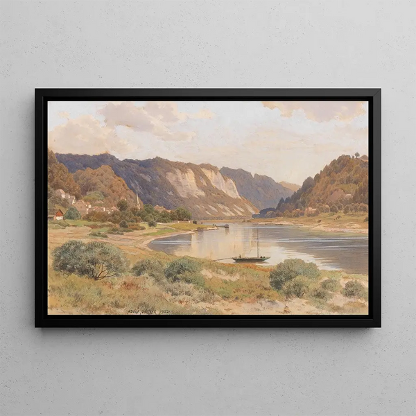 Adolf Noether - Stadt Wehlen an der Elbe Schsische Schweiz.webp