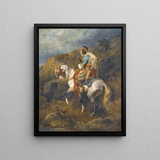 Adolf Schreyer - Arab Horseman.webp