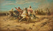 La charge - Adolf Schreyer — näkymä teoksesta