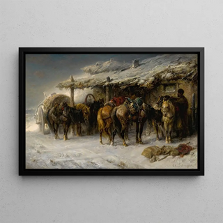 Adolf Schreyer - The Wallachian Team.webp