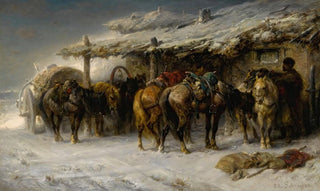 Adolf Schreyer - The Wallachian Team.webp
