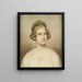 Jenny Lind laulajatar 1820-1887 - Adolf Theer — kehystetty taideteos seinällä
