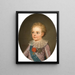 Crownprince Le Dauphin Louis-Joseph-Xavier-François of France 1781-1789 - Adolf Ulrik Wertmüller — kehystetty taideteos seinällä