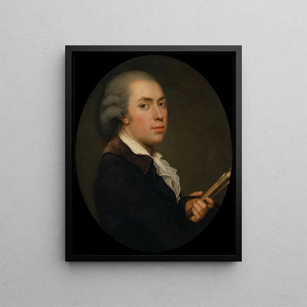 Autoportrait - Adolf Ulrik Wertmüller — kehystetty taideteos seinällä