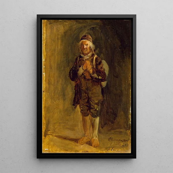 Maalauksen jäljennös Clement Ringnes de Sigdal - Adolph Tidemand
