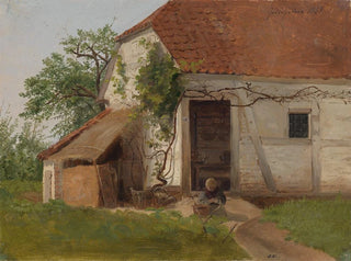 Adolph Tidemand - Farm at Goldsheim.webp