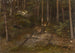 Metsän tutkimus - Adolph Tidemand — näkymä teoksesta