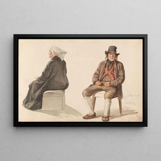 Adolph Tidemand - Guro Vossebakken Nils Ygre.webp