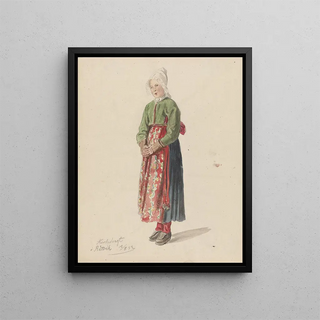 Adolph Tidemand - Kirkedrakt Rttvik.webp