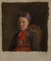 Portrait d'Ingeborg Anderdatter Gulsvig - Adolph Tidemand — näkymä teoksesta