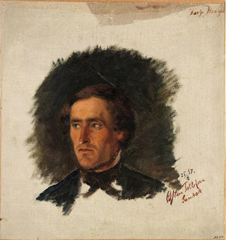 Adolph Tidemand - Portrait of the Farmer sten Tollefsen from Sandaak.webp