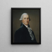 George Washington - Adolph Ulrich Wertmüller — kehystetty taideteos seinällä