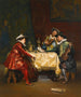 La répétition - Adolphe Alexandre Lesrel — näkymä teoksesta