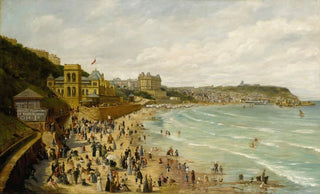 Adolphe Behrens - A View Of Scarborough.webp