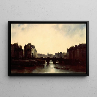 Adolphe Couvelet - Le PontNeuf et lIle de la Cit.webp